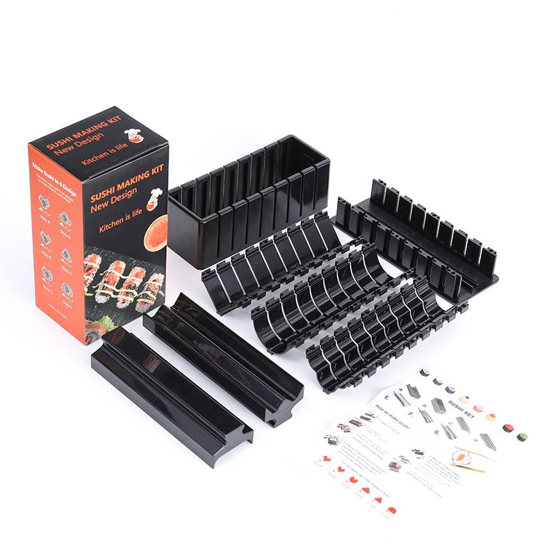 Wishome 2022 Original New Design 7 Pieces In 1 Sushi Making Kit For Beginner Sushi Tools Making Mold Set